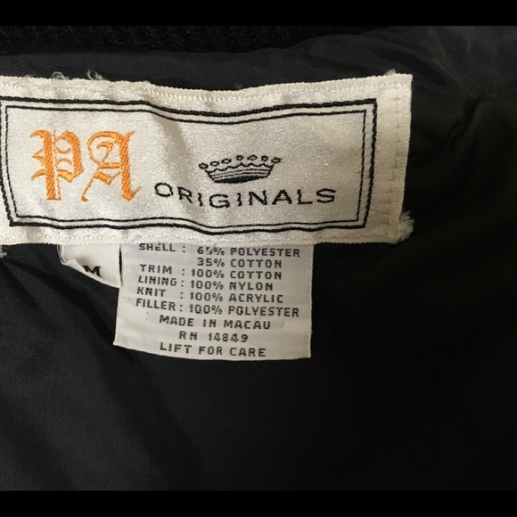 PA Originals Black Corduroy look coat. - Picture 5 of 6